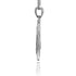 Classic Triangle Roman Glass Pendant